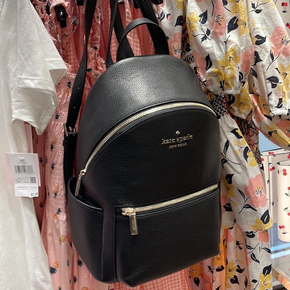 Kate Spade Leila Pebbled Leather Medium Dome Backpack
Black - Picture 2 of 15